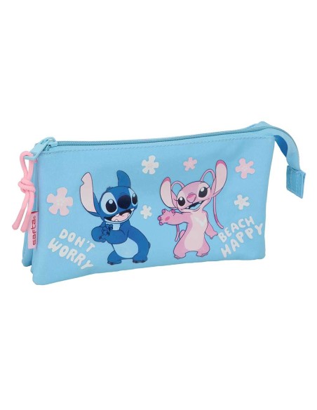 PORTATODO TRIPLE STITCH "HAPPY" Portatodo Estuche | Fraber