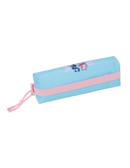 PORTATODO RECTANGULAR C/GOMA ELAST. 22CM STITCH "HAPPY" P...