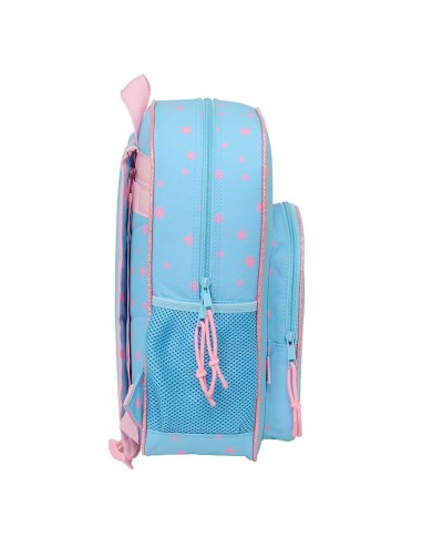 MOCHILA JUNIOR ADAPT.CARRO STITCH "HAPPY" Mochilas Escola...