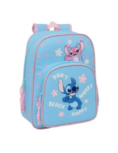 MOCHILA INFANTIL ADAPT.CARRO STITCH "HAPPY" Mochilas Esco...