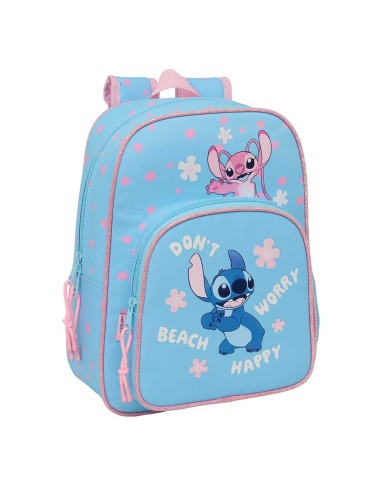 MOCHILA INFANTIL ADAPT.CARRO STITCH "HAPPY" Mochilas Esco...