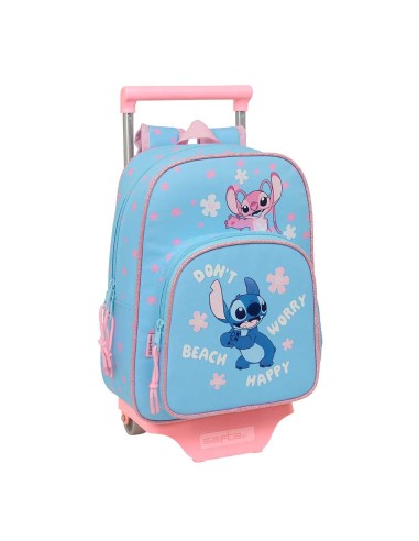 MOCH 185+CARRO 705 STITCH "HAPPY" Mochilas Escolares | Fr...