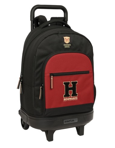 MOCHILA GDE. C/RUEDAS COMPACT EXTRAIBLE HARRY POTTER "HOGWARTS"