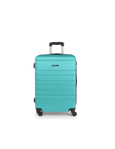 Maleta Trolley Mediana Gabol Zero Turquesa Maletas Median...