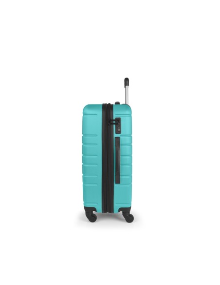 Maleta Trolley Mediana Gabol Zero Turquesa Maletas Median...
