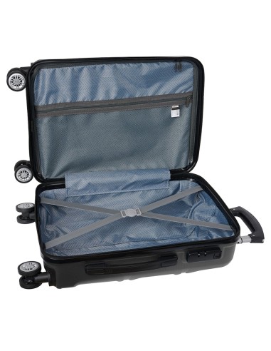 TROLLEY CABINA 20" SAFTA TRAVEL DARK GREY Maletas Cabina ...