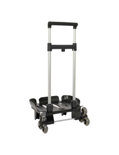 CARRO POR. PLE. TRIPLE RUEDA NEGRO Carros Porta Mochilas ... 2