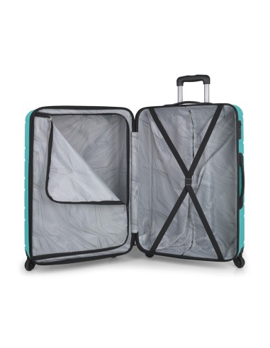 Maleta Trolley Grande Gabol Zero Turquesa Maletas Grandes...