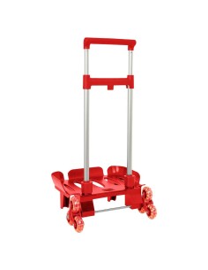CARRO POR. PLE. TRIPLE RUEDA ROJO Carros Porta Mochilas |... 2