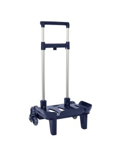 CARRO POR. PLE. TRIPLE RUEDA AZUL MARINO Carros Porta Moc...