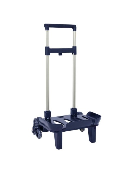 CARRO POR. PLE. TRIPLE RUEDA AZUL MARINO Carros Porta Moc...
