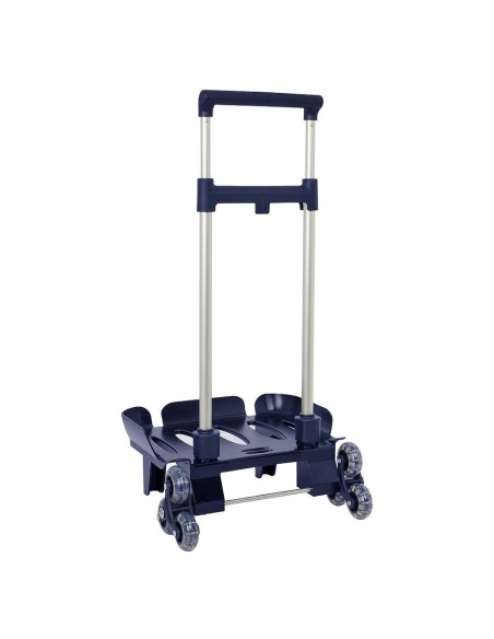 CARRO POR. PLE. TRIPLE RUEDA AZUL MARINO Carros Porta Moc...