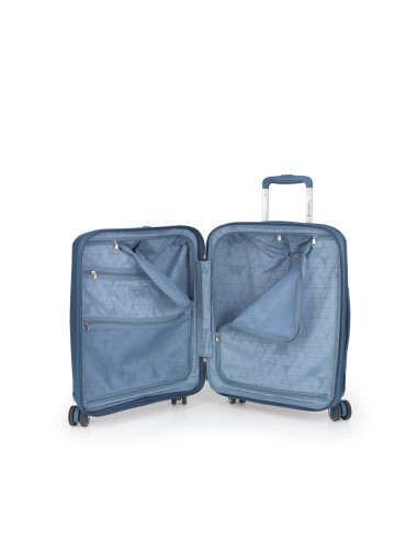 Set 3 Maletas C22-M-L + Neceser Gabol Queens Azul Juego d...