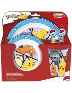 SET MICRO KIDS 5 PIEZAS EN ESTUCHE POKÉMON Complementos |...