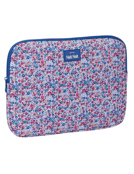 FUNDA PARA PORTATIL 14'' "FLORES COIMBRA AZUL" Mochilas-C...