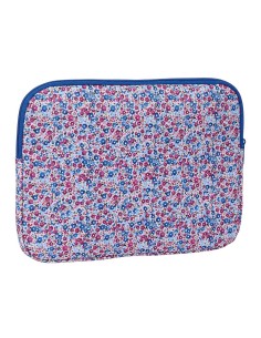 FUNDA PARA PORTATIL 14'' "FLORES COIMBRA AZUL" Mochilas-C... 2