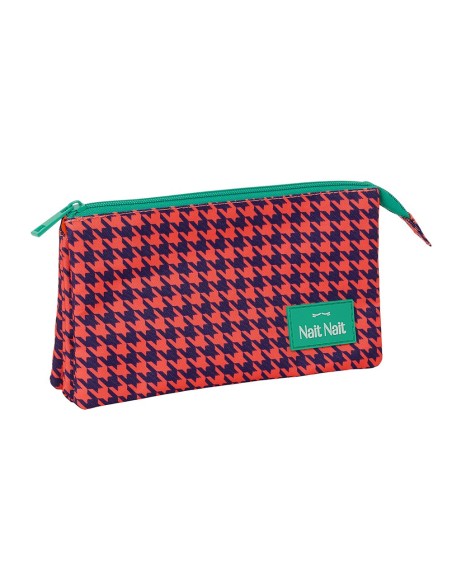 PORTA LÁPICES "PATA DE GALLO CORAL" Portatodo Estuche | F...