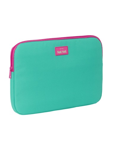 FUNDA PARA PORTATIL 14'' NAIT NAIT "VERDE MINT" Mochilas-...