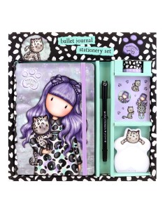 SET DE PAPELERIA GORJUSS™ "SMITTEN KITTEN"