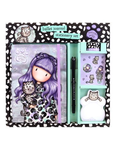 SET DE PAPELERIA GORJUSS™ "SMITTEN KITTEN"