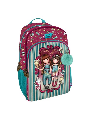 MOCHILA 3 CREMALLERAS GORJUSS FAIRGROUND "FIREWORKS" Moch...