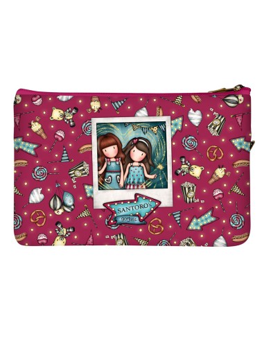 PORTATODO PLANO CON BOLSILLO GORJUSS FAIRGROUND "FIREWORK...