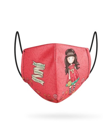MASCARILLA 6/9 AOS ROJA EVERY SUMMER GORJUSS Mascarilla |...