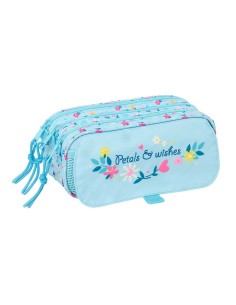 PORTATODO TRIPLE BIG BLACKFIT8 "PETALOS"
