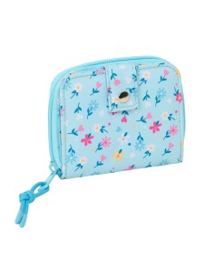 MONEDERO BILLETERA BLACKFIT8 "PETALOS" 2