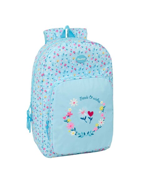 MOCHILA ADAPT.CARRO BLACKFIT8 "PETALOS"