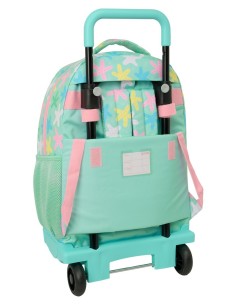 MOCHILA GDE. C/RUEDAS COMPACT EXT.SIMPLE SAFTA "ESTRELLAS" 2