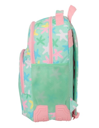 MOCHILA DOBLE ADAPT.CARRO SAFTA "ESTRELLAS"