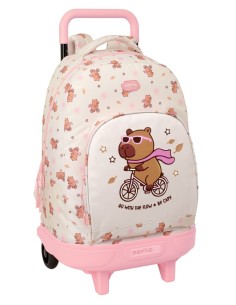 MOCHILA GDE. C/RUEDAS COMPACT EXTRAIBLE SAFTA "CAPIBARA"