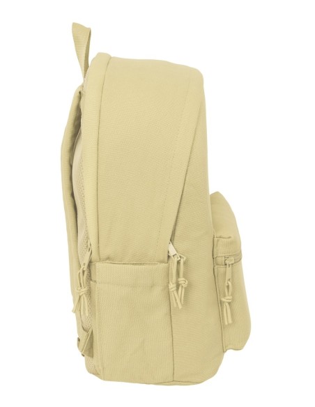 MOCHILA DOBLE PARA PORTATIL 15,6"+USB SAFTA BASIC "BEIGE"