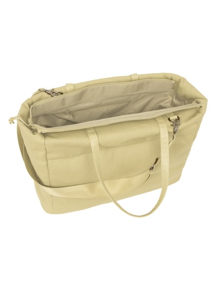 BOLSO CON BOLSILLO PARA PORTATIL 14,1'' SAFTA BASIC "BEIGE"