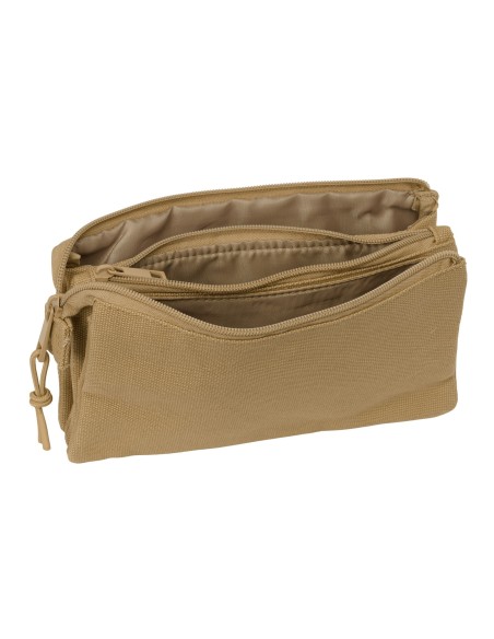 PORTATODO TRIPLE SAFTA BASIC "MARRON"