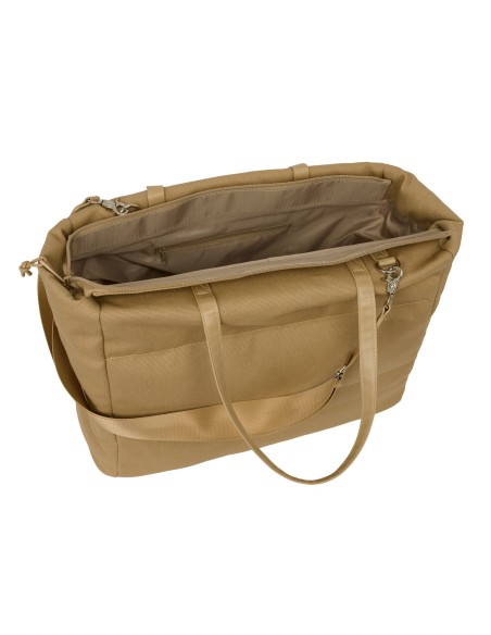 BOLSO CON BOLSILLO PARA PORTATIL 14,1'' SAFTA BASIC "MARRON"