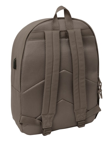 MOCHILA DOBLE PARA PORTATIL 15,6"+USB SAFTA BASIC "VISON"