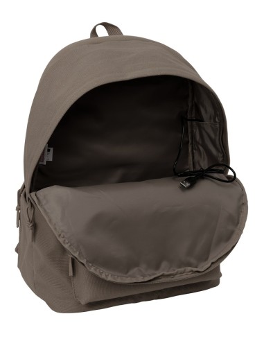 MOCHILA DOBLE PARA PORTATIL 15,6"+USB SAFTA BASIC "VISON"