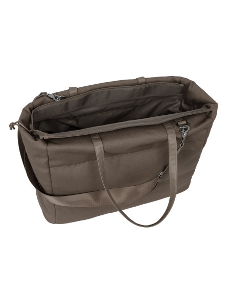 BOLSO CON BOLSILLO PARA PORTATIL 14,1'' SAFTA BASIC "VISON"