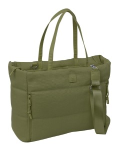 BOLSO CON BOLSILLO PARA PORTATIL 14,1'' SAFTA BASIC "VERDE"