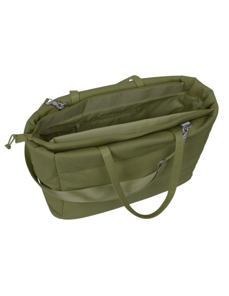 BOLSO CON BOLSILLO PARA PORTATIL 14,1'' SAFTA BASIC "VERDE"