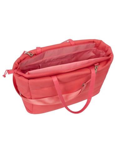 BOLSO CON BOLSILLO PARA PORTATIL 14,1'' SAFTA BASIC "MARSALA"