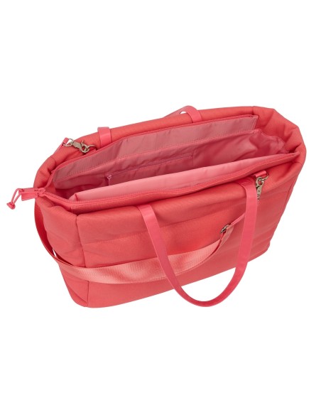 BOLSO CON BOLSILLO PARA PORTATIL 14,1'' SAFTA BASIC "MARSALA"