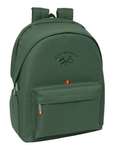 MOCHILA DOBLE PARA PORTATIL 15,6"+USB SPAGNOLO "VERDE"