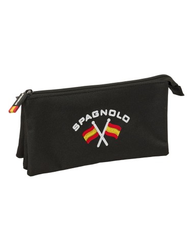 PORTATODO TRIPLE SPAGNOLO "NEGRO"