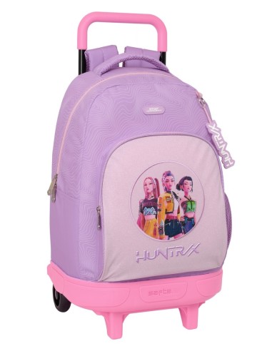 MOCHILA GDE. C/RUEDAS COMPACT EXTRAIBLE K-POP Demon Hunters - ICONIC