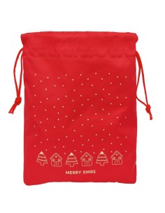 SAQUITO PLANO CASITAS MERRY XMAS Mochilas Saco Gym | Fraber