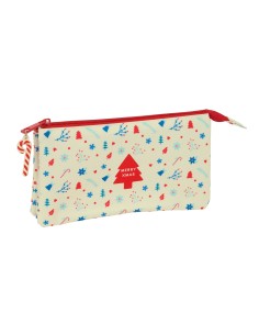 PORTATODO TRIPLE ICONOS MERRY XMAS Portatodo Estuche | Fr...