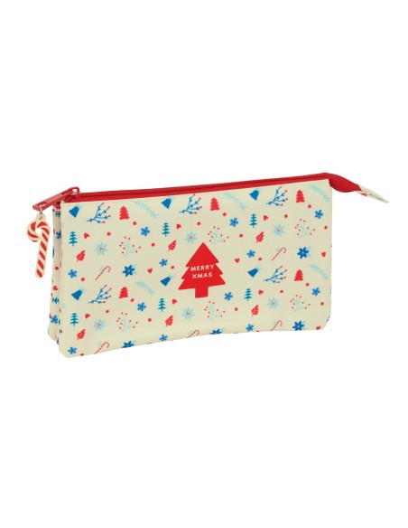 PORTATODO TRIPLE ICONOS MERRY XMAS Portatodo Estuche | Fr...